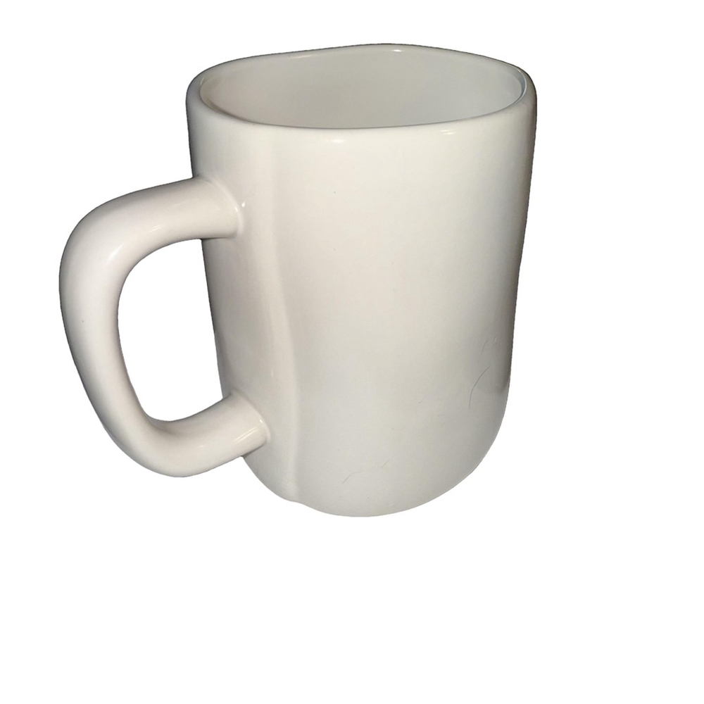 Rae Dunn Queen Bee Coffee Mug White - Picture 3 of 4